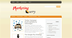 Desktop Screenshot of marketingcurry.com